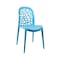 Wooden Twist Flexile Strong Modern Back Stacking Chair Stylish Dining Chair for Plastic Cafe Restaurant, Indoor &amp; Outdoor Use