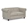 Wooden Twist Destro Premium Living Room Chesterfield 2 Seater ( Beige )