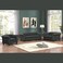 Wooden Twist Destro Premium Living Room Chesterfield 3+2+1 Sofa Set ( Dark Grey )