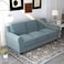 Wooden Twist Luxe Velvet Modern 3 Seater Sofa Set