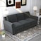 Wooden Twist Luxe Velvet Modern 3 Seater Sofa Set