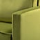 Wooden Twist Avi&oacute;n Solid Wood Loveseat 2-Seater Bench with Two Cushions