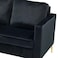 Wooden Twist Avi&oacute;n Solid Wood Loveseat 2-Seater Bench with Two Cushions