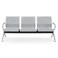 Wooden Twist Endura Modern Heavy-Duty 3-Seater Bench Office &amp; Reception Seating
