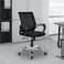 Wooden Twist Ergonomic Breathable Mesh Back Office Chair with 360&deg; Swivel Height Adjustable Lever, Rocking Tilt Lock and Thick Cushion Seat