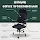 Wooden Twist Sitique Working Office Chair with 360&deg; Swivel &amp; Recline Mesh Chair