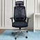 Wooden Twist CoreFlex Pro Ergonomic Mesh Office Chair with Lumbar Support, 360&deg; Swivel, Reclining High Back - Black