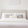 Wooden Twist Dnbeu Hydraulic Storage Bed In Soft Fabric ( Beige ) - Super King (200x200)