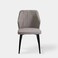 Wooden Twist Durbno Wide Back Design Modern Cafe Dining Chair