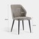 Wooden Twist Durbno Wide Back Design Modern Cafe Dining Chair
