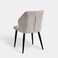Wooden Twist Durbno Wide Back Design Modern Cafe Dining Chair