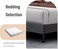 Wooden Twist Modern Rectangular Velvet Upholstery Bed with Soft Wingback Headboard ( Dark Grey ) - Twin (120 x 200cm)