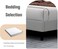 Wooden Twist Modern Rectangular Velvet Upholstery Bed with Soft Wingback Headboard ( Light Grey ) - Twin (90 x 190cm)