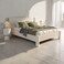 Wooden Twist Wexune Elegant Modern Soft Boucle Fabric Rectangular Bed for Living Room &amp; Bedroom - King