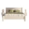 Wooden Twist Wexune Elegant Modern Soft Boucle Fabric Rectangular Bed for Living Room &amp; Bedroom - King