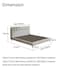 Wooden Twist Button Tufted Modernize Soft Upholstery Bed for Luxury Bedroom - Queen / Beige
