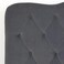 Wooden Twist Tessa Velvet Upholstery Rectangular Bed - King / White