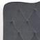 Wooden Twist Tessa Velvet Upholstery Rectangular Bed - King / Grey