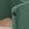 Wooden Twist Welcova Modern Stylish Design Vanity Entryway Ottoman Footrest with Padded Seat for Living Room, Bedroom - Green