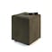 Wooden Twist Stool for Living Room Soft Fabric Comfortable Cushion Ottoman Stool (Brown) - Brown