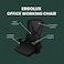 Wooden Twist Ergolux Mesh Office Chair Adjustable Swivel Rotates 360 Degrees for Home, Gaming, Workstations - Black