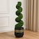 120cm Artificial Spiral Topiary Bonsai Tree - Premium Indoor &amp; Outdoor Home Decor Plant