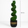 120cm Artificial Spiral Topiary Bonsai Tree - Premium Indoor &amp; Outdoor Home Decor Plant