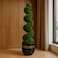 120cm Artificial Spiral Topiary Bonsai Tree - Premium Indoor &amp; Outdoor Home Decor Plant