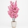 125cm Artificial Cherry Blossom Plant - Luxury Pink Sakura Tree for Home &amp; Office Decor