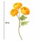 Luxury Artificial Yellow Ranunculus Flower Bunch - 3 Blooms for Modern Home Decor &amp; Dining Table Styling