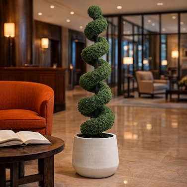 150cm Artificial Spiral Topiary Bonsai Tree - Premium Indoor &amp; Outdoor Home Decor Plant