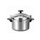Tradeo 3L Aluminum Pressure Cooker 1.7mm Thick Safe Durable Fast Cooking Pot