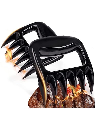 Meat Shredder, Barbecue Shredding Claws, Pair Of Bear Claw For Slow Cooked Pulled Meat, Beef Smoked Bbq Or Crispy Shredded Duck Chicken Handles For Easy Meat Handling And Carving