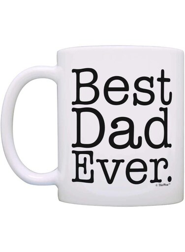 Your Wall Father'S Day Gift Best Dad Ever Birthday Gift New Dad Gift Coffee Mug Tea Cup White By Spoil Your Wall