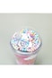 BPA-free unicorn water bottle with 3D lid, straw, and bubbles. Fun double wall cup for all ages!