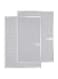 BPS1FA36 Aluminum Range Hood Filter, Grease Filter Replacement for NuTone Allure 36" WS1 WS2 and Broan QS1, Sears 5260-36" Series - Pack of 2 (11-3/4" X 17-1/4" X 3/8")