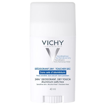 Vichy 24 Hour Mineral Aluminium Free Deodorant Stick For Sensitive Skin, 40Ml