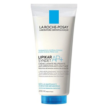 La Roche-Posay Lipikar Syndet AP+ Body Wash For Extremely Dry Atopic Eczema-Prone Skin 200ml