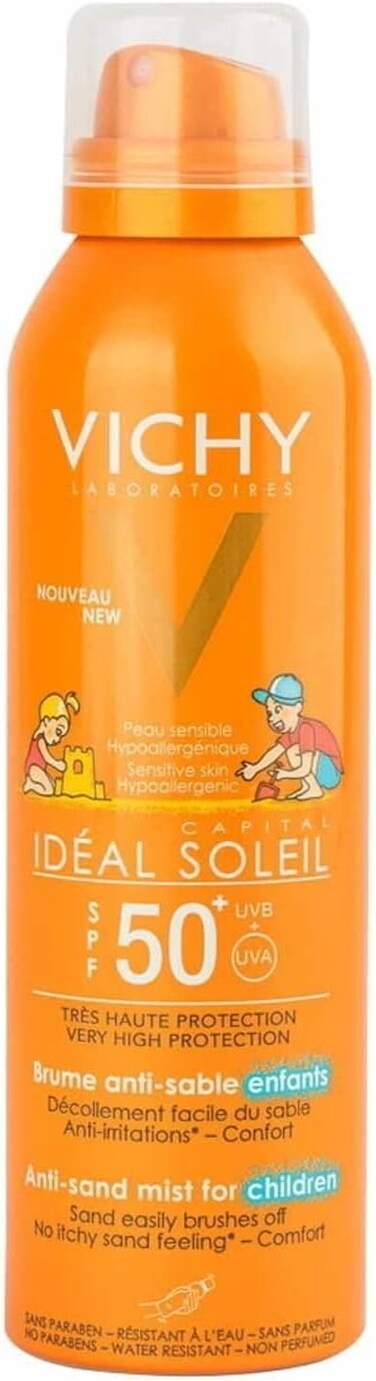 Id&eacute;al Soleil Anti-Sand Mist for Children SPF50+ 200ml