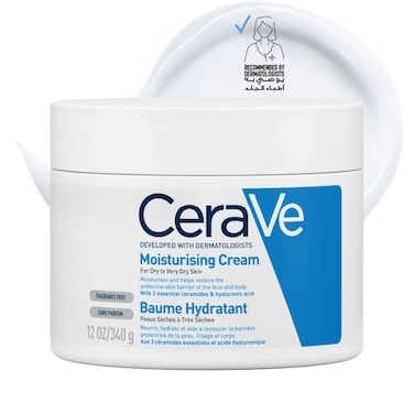 Cerave Moisturising Cream for Dry to Very Dry Skin, 340g