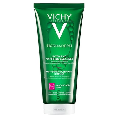Vichy Normaderm Phytosolution Intensive Purifying Gel For Blemish Prone Skin With Salicylic Acid 200ml