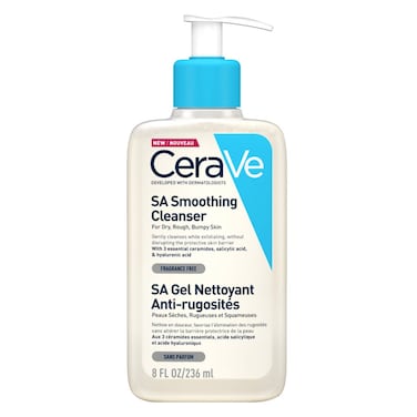 CeraVe SA Smoothing Cleanser With Salicylic acid For Dry &amp; Rough Skin 236ml