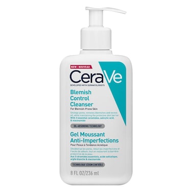 CeraVe Blemish Control Facial Cleanser For Blemish Prone Skin 236ml