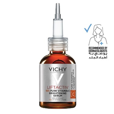 Vichy Liftactiv Vitamin C 16% Serum for Anti-Aging &amp; Brightening, 20ml