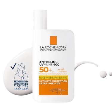 La Roche-Posay Anthelios UVMune 400 Invisible Fluid SPF 50+, 50ml
