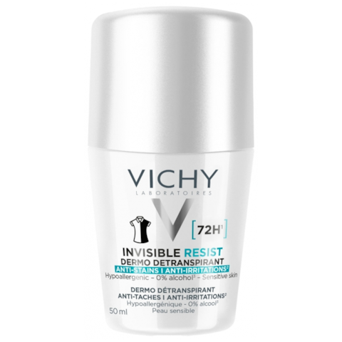 VICHY DEO ROLL-ON WOMEN INVISIBLE RESIST 72H 50ml