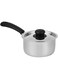 Raj Stainless Steel Saucepan with Lid, Silver , 15.5 cm, GSSSP1, Tea Pan , Rice Pan , Sauce Pan , Milk Pan , Coffee Pan