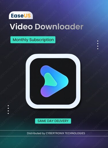 EaseUS Video Downloader for Windows  1 Device 1 Month   Digital License