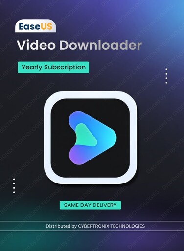 EaseUS Video Downloader for Windows  1 Device 1 Year   Digital License