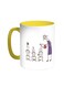 Plant The Seeds Of Love In Children Printed Coffee Mug Yellow/White
